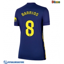 Fotballdrakt Dame Atletico Madrid Pablo Barrios #8 Bortedrakt 2025-26 Kortermet